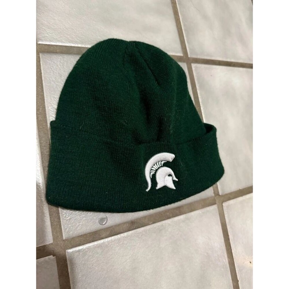 Michigan State Spartan MSU beanie